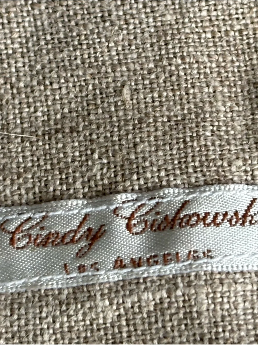House of Cindy Kantha Pillow. 20x13”
